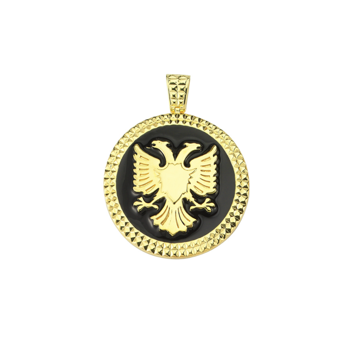 Arnavut Kartalı 14K Altın Kolye Ucu