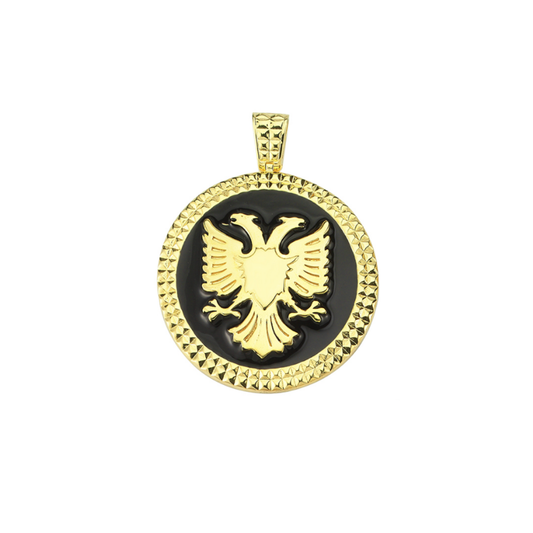 Arnavut Kartalı 14K Altın Kolye Ucu