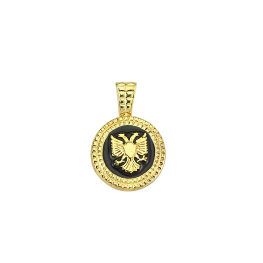 Arnavut Kartalı 14K Altın Kolye Ucu