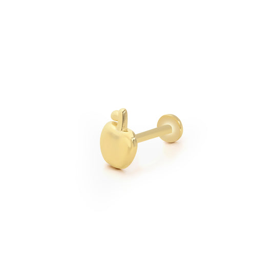 14K Altın Elma Tragus Küpe