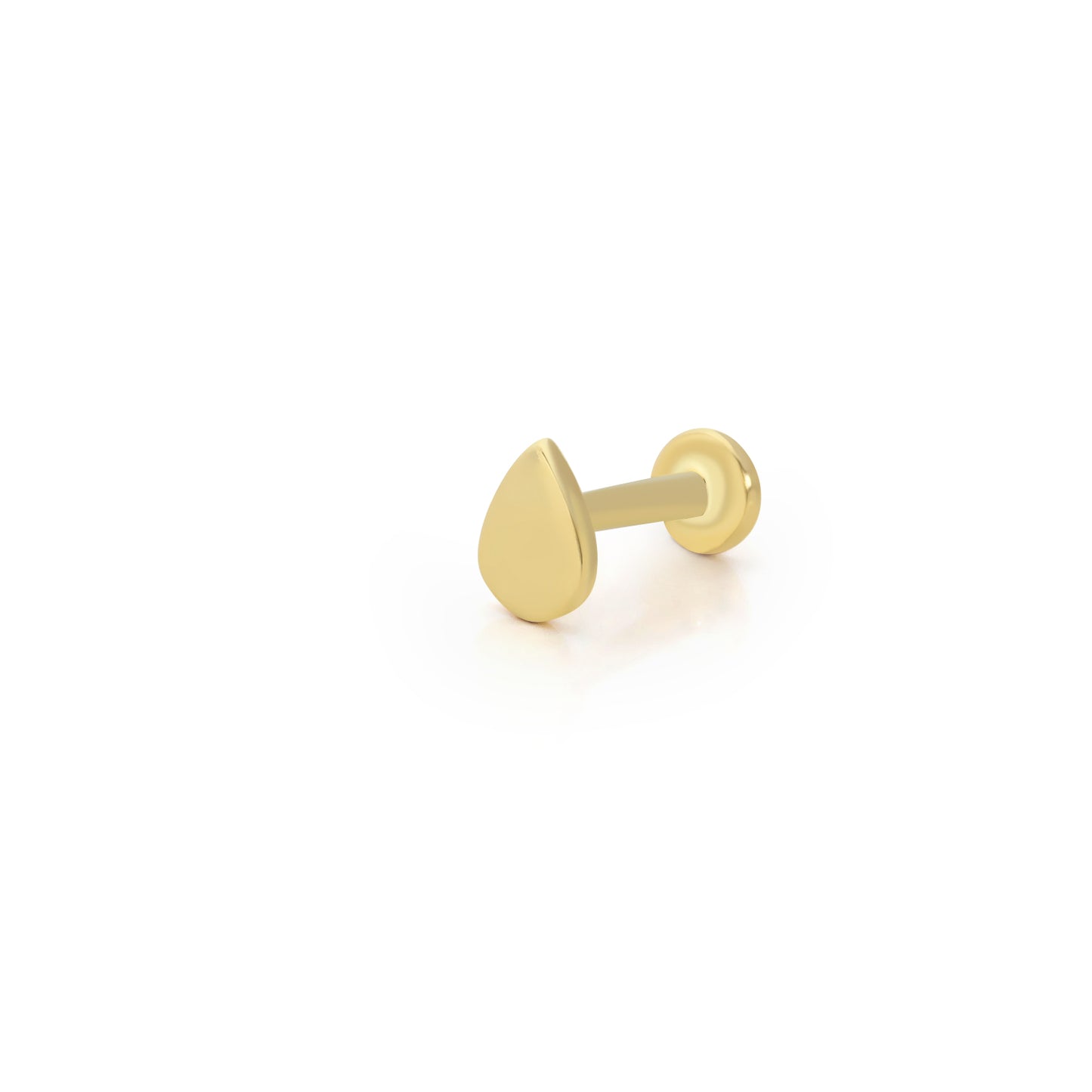 14K Altın Tragus Küpe