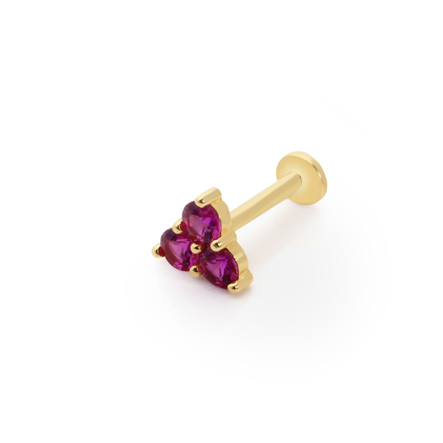 14K Altın Tragus Küpe