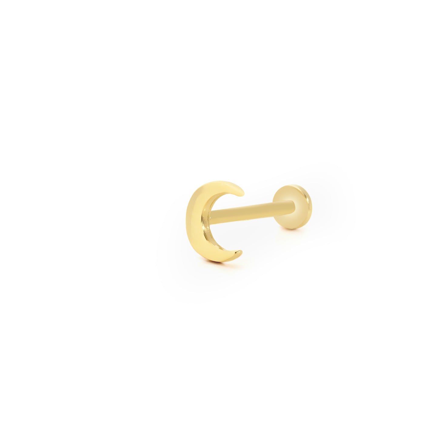 14K Altın Tragus Küpe