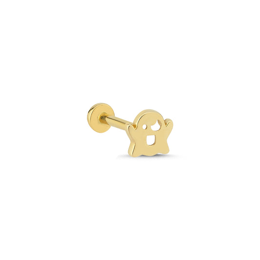 14K Altın Tragus Küpe