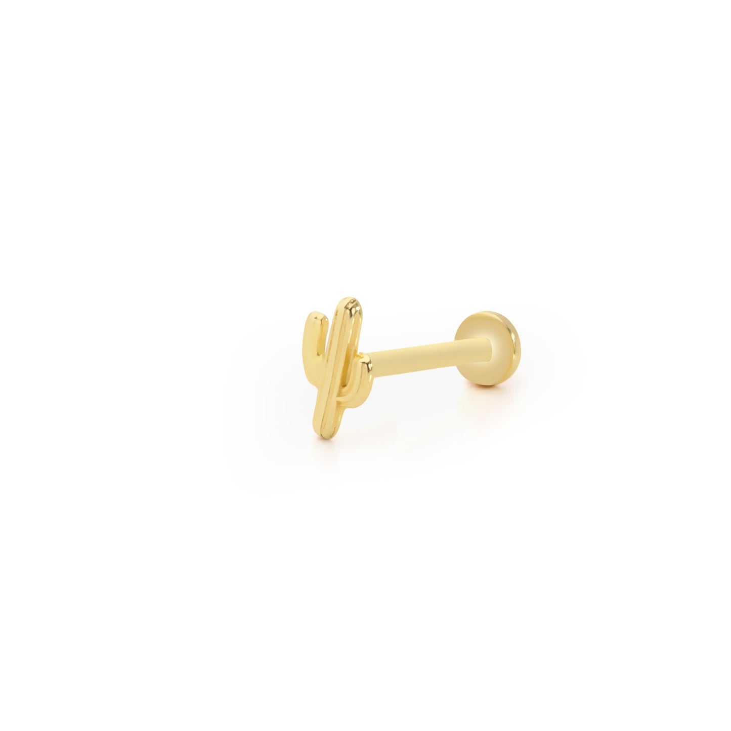 14K Altın Tragus Küpe